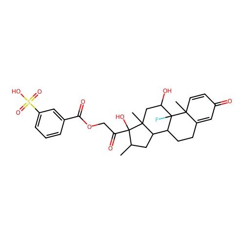dexamethasone metasulfobenzoate structure