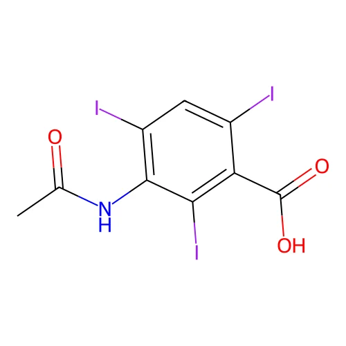Acetrizoic Acid structure