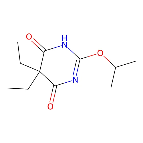 2-O-Isopropyl barbitone structure