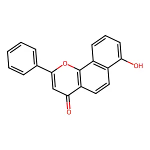 7-Hydroxy-alpha-naphthoflavone structure