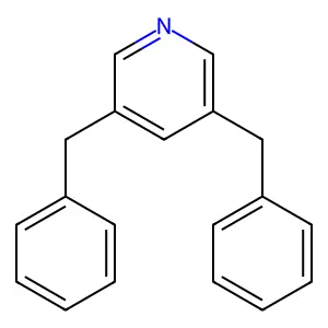 3,5-Bis(benzyl)pyridine structure