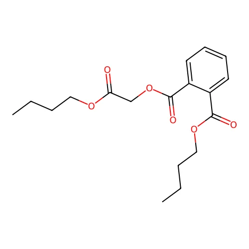 Butyl phthalyl butyl glycolate structure