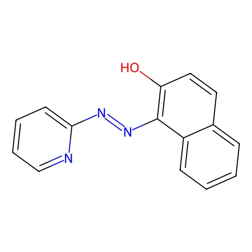 1-(2-Pyridylazo)-2-naphthol structure