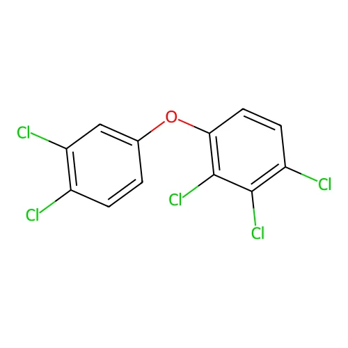 2,3,3',4,4'-Pentachlorodiphenyl ether structure