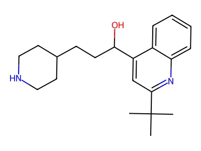 Quinacainol structure