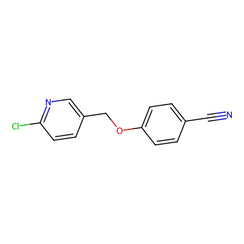 4-[(6-Chloropyridin-3-yl)methoxy]benzonitrile structure