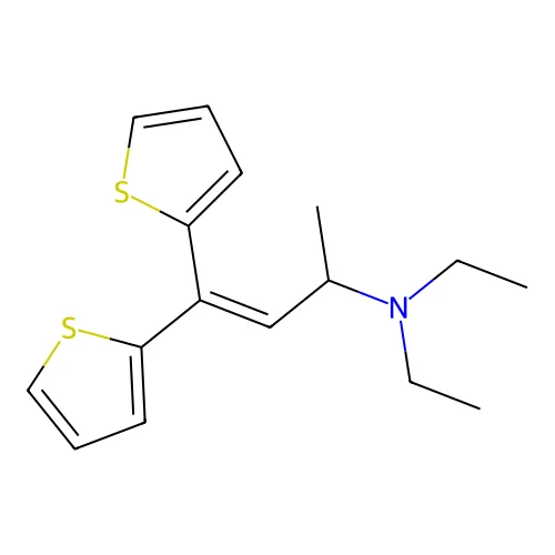 Diethylthiambutene structure