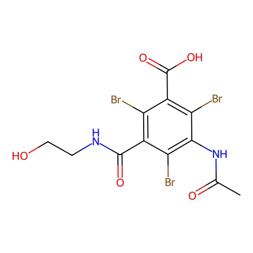 Broxitalamic Acid structure