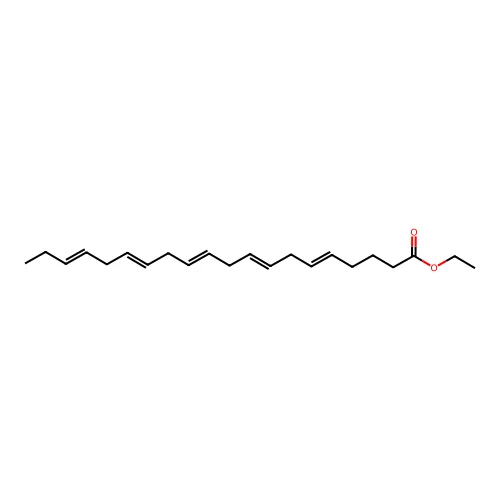 Ethyl icosa-5,8,11,14,17-pentaenoate structure