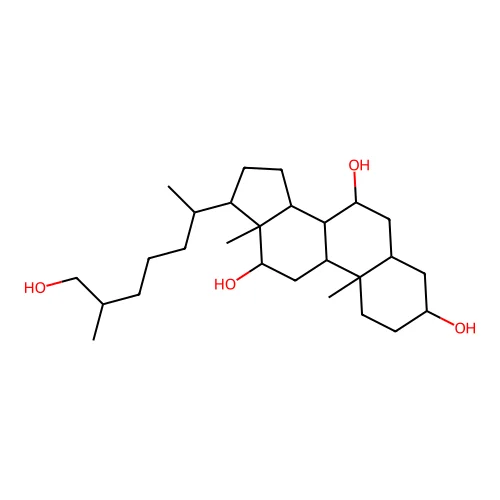 27-Deoxy-5alpha-Cyprinol structure