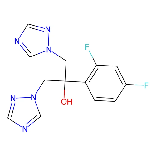 Fluconazole structure