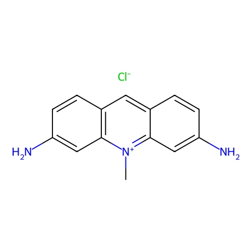 3,6-Diamino-10-methylacridinium Chloride structure