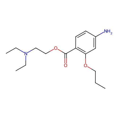 Propoxycaine structure