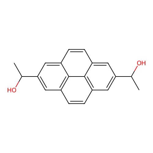 1,1'-Pyrene-2,7-diyldiethanol structure