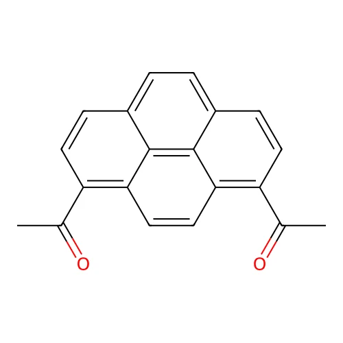 1,1'-Pyrene-1,8-diyldiethanone structure