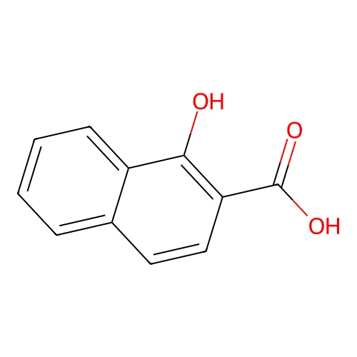 1-Hydroxy-2-naphthoic acid structure