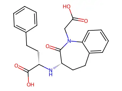Benazeprilat structure