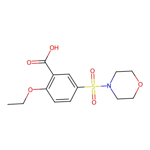2-Ethoxy-5-(morpholinosulfonyl)benzenecarboxylic acid structure