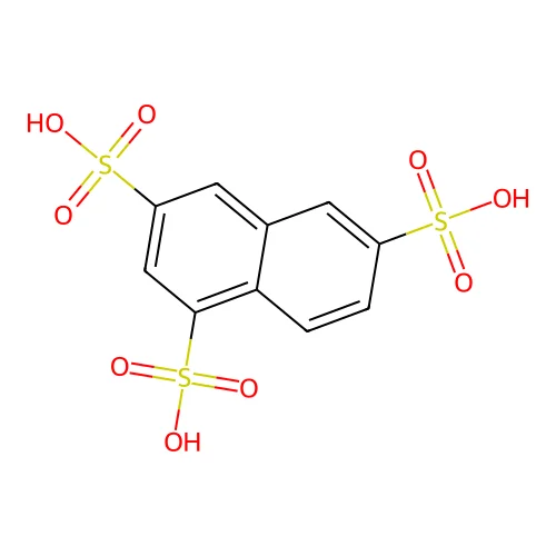 1,3,6-Naphthalenetrisulfonic acid structure