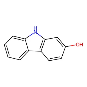 2-Hydroxycarbazole structure