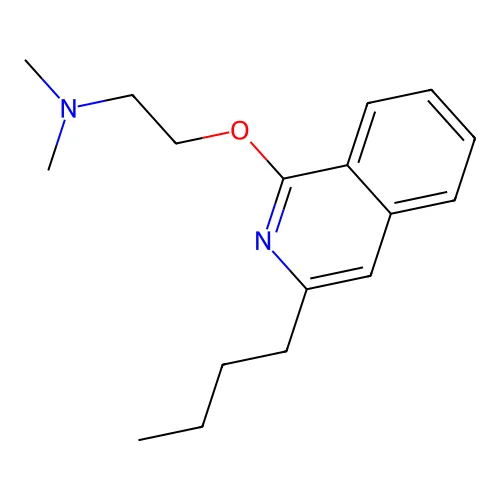 Quinisocaine structure
