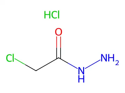 Acetic acid, 2-chloro-, hydrazide, hydrochloride (1:1) structure
