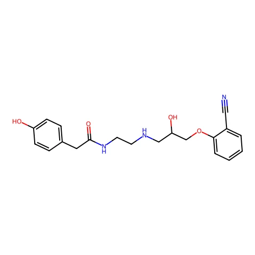 Epanolol structure