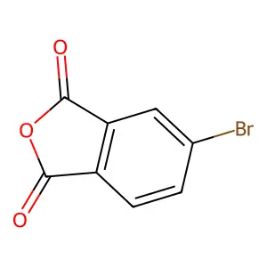 4-Bromophthalic anhydride structure