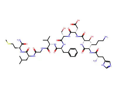 alpha-Neurokinin;Neuromedin L;Substance K structure