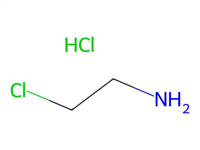 2-Chloroethylammonium chloride structure
