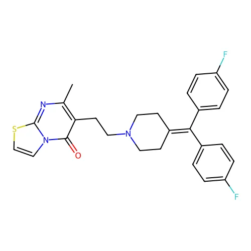 Ritanserin structure