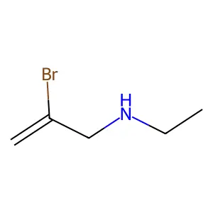 Allylamine, 2-bromo-N-ethyl- structure