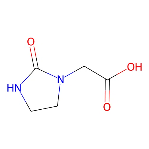 2-(2-oxoimidazolidin-1-yl)acetic Acid structure