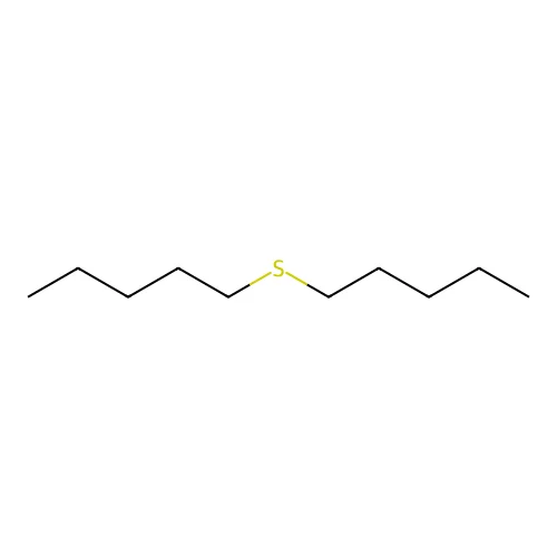 Diamyl sulfide structure