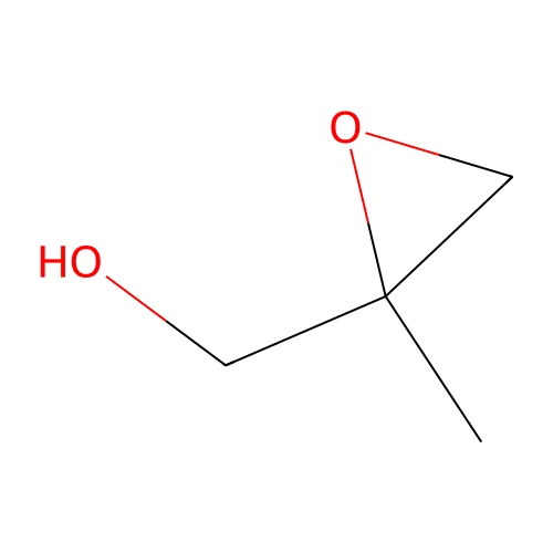(2-Methyloxiran-2-yl)methanol structure