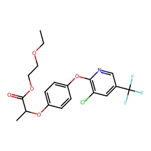 Haloxyfop-etotyl structure