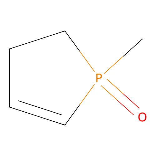2,3-Dihydro-1-methyl-1H-phosphole 1-oxide structure