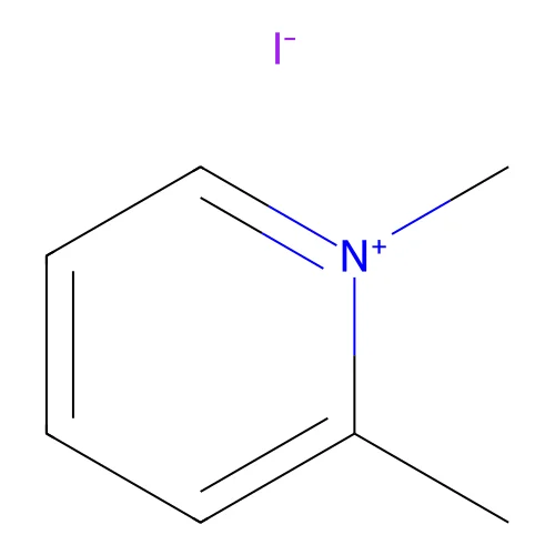 1,2-Dimethylpyridinium iodide structure