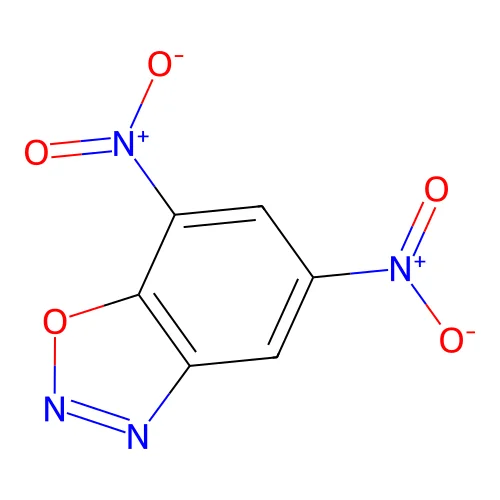 5,7-Dinitro-1,2,3-benzoxadiazole structure