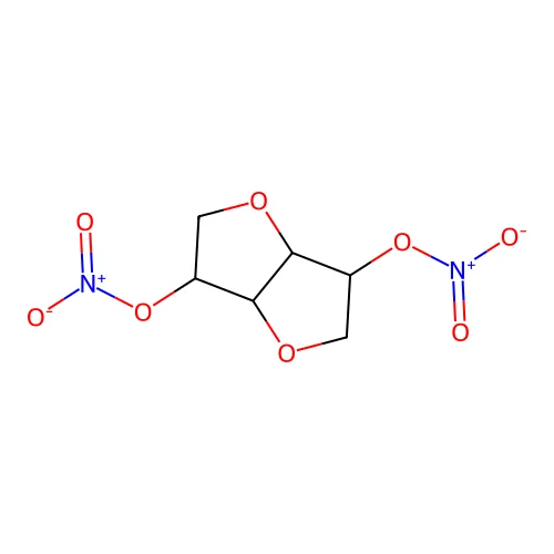 Isosorbide dinitrate mixture structure