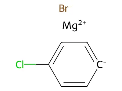 (4-Chlorophenyl)magnesium bromide structure