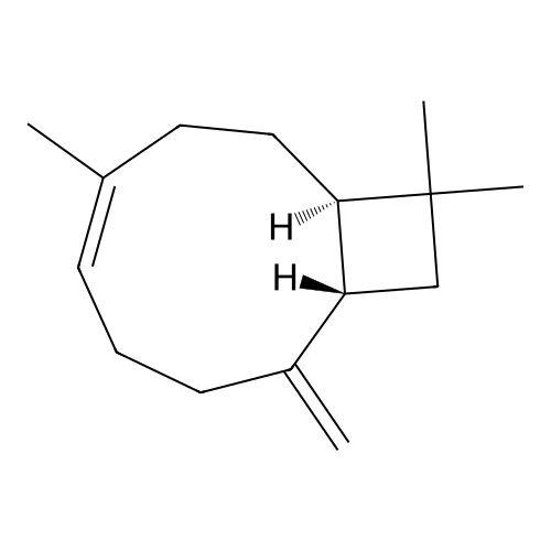 (1R,9S)-4,11,11-trimethyl-8-methylene-bicyclo[7.2.0]undec-4-ene structure