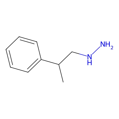 (2-Phenylpropyl)hydrazine structure