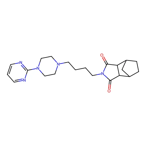 Tandospirone structure