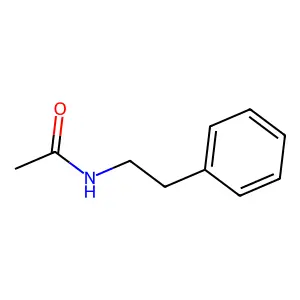 N-(2-phenylethyl)acetamide structure