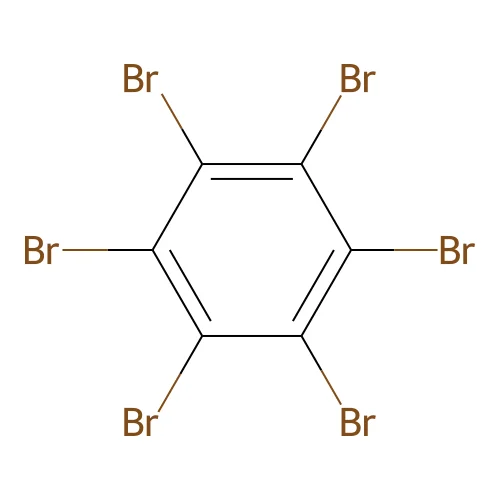 Hexabromobenzene structure