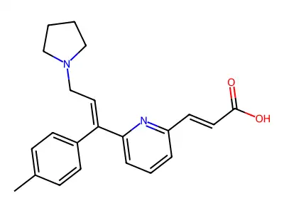 ACRIVASTINE structure