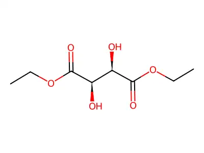Butanedioic acid, 2,3-dihydroxy-, diethyl ester, S-(R*,R*)- structure