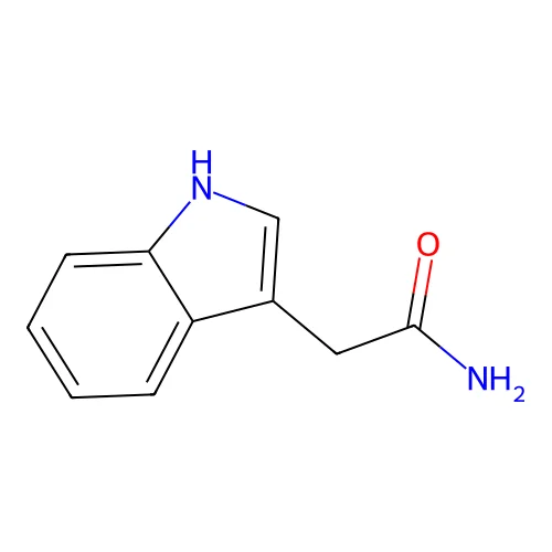 Indole-3-acetamide structure