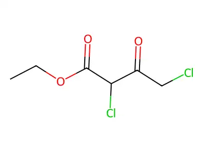 Ethyl 2,4-dichloro-3-oxobutanoate structure
